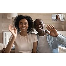 Video chat on a bigger screen