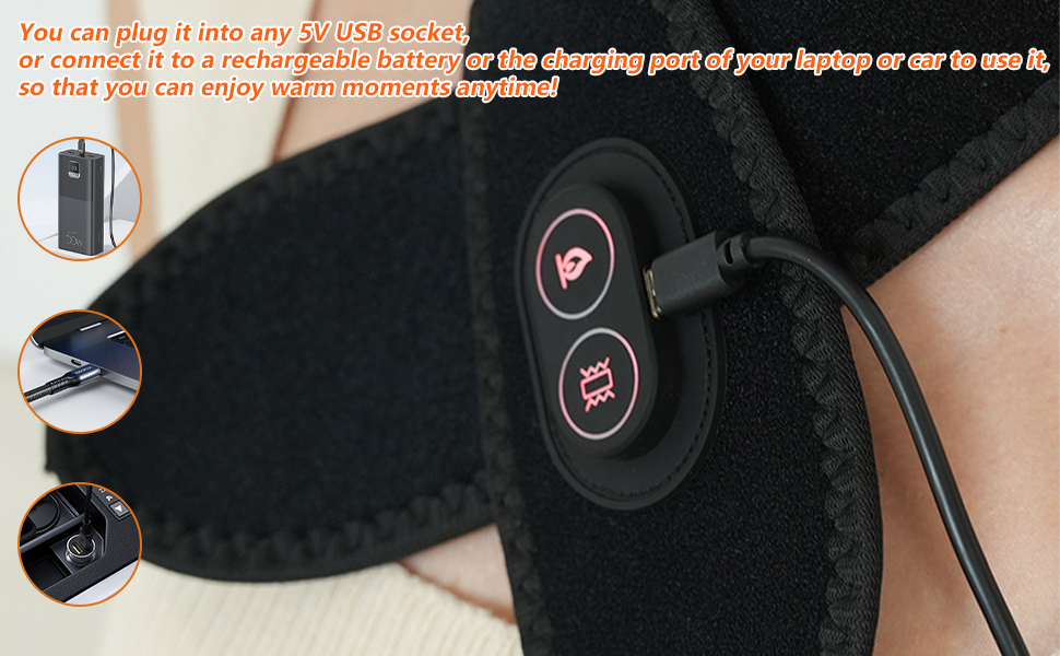 Almohadilla térmica para el cuello