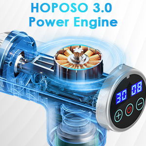 Massage Gun, HOPOSO Deep Tissue Muscle Massager Gifts for Men Women