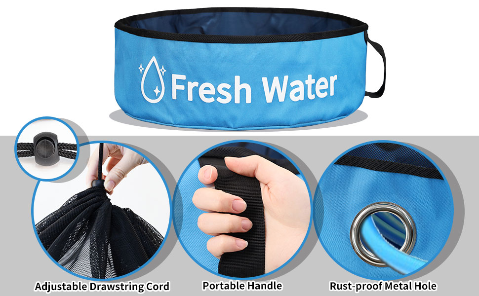 RICHIE RV Hose Storage Bag of 4 Pack, Camper and RV