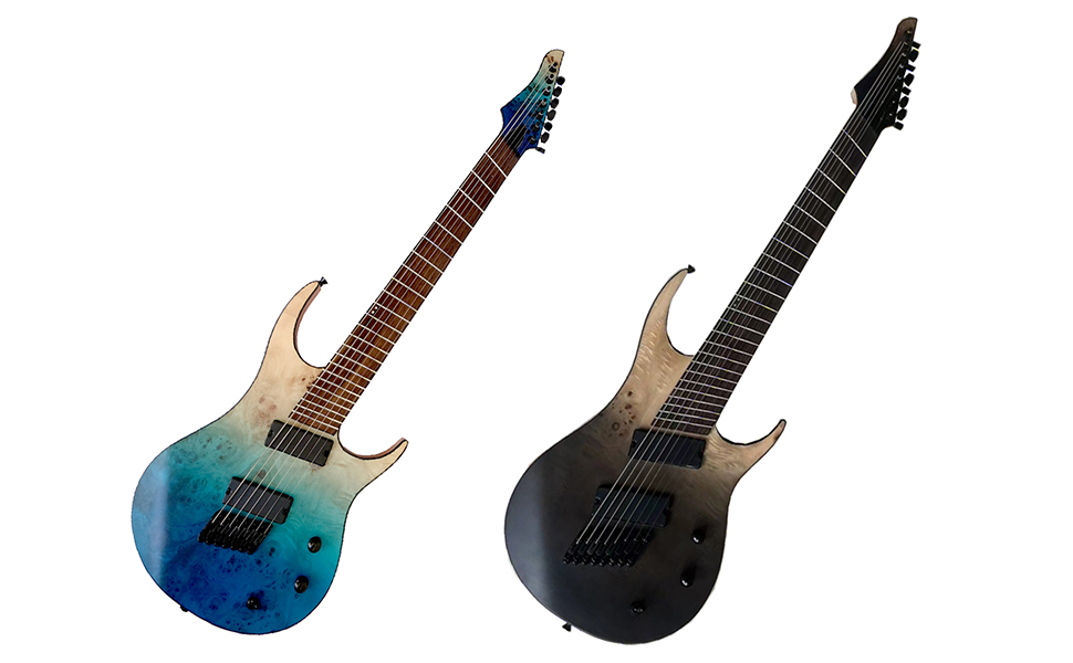 alljita Hand Made Generation Pro Fanned Fret 7 String