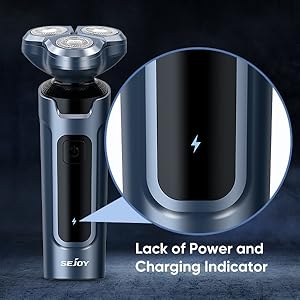 Sejoy Electric Razor for Men face, Shavers for Men pubic Hair and Beard