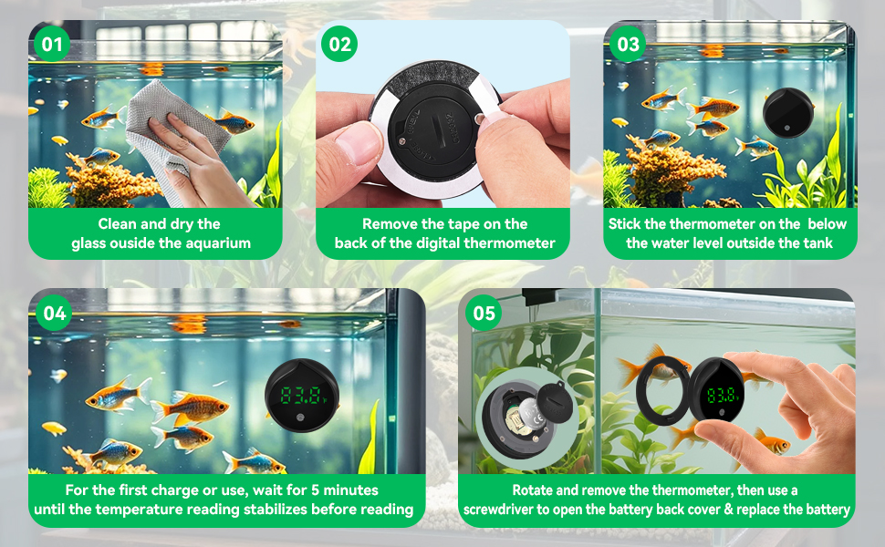 digital thermometer betta food 30 gallon fish tank thermometer for fish tank small fish tank fish 