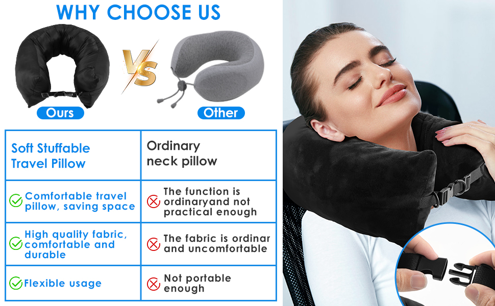 Stuffable clothes pillow