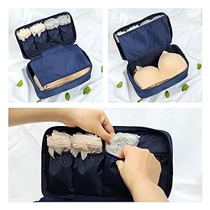 Women Travel Underwear Organizer Bag