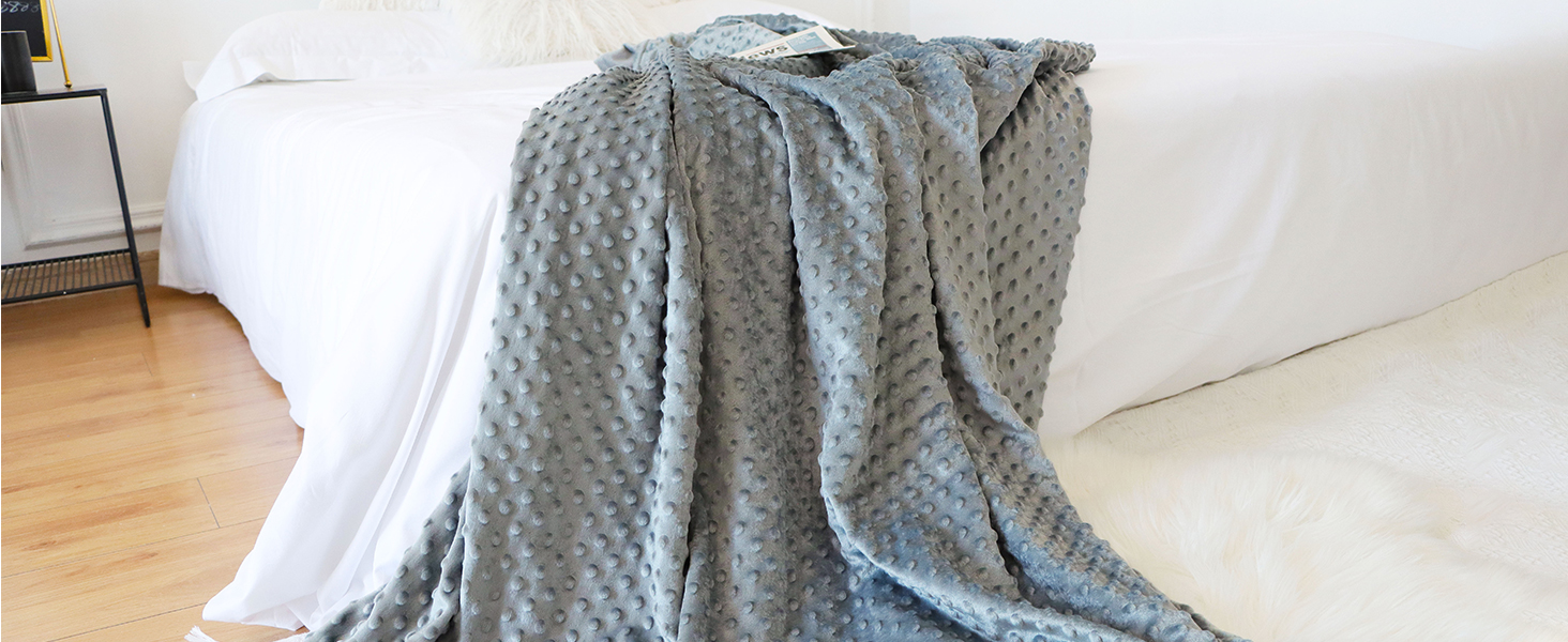 Acdyion Weighted Blankets Removable Duvet Cover for Adults