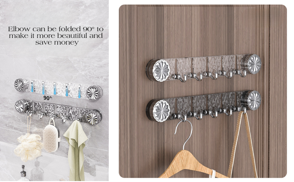 4 Hooks with Camouflage Design