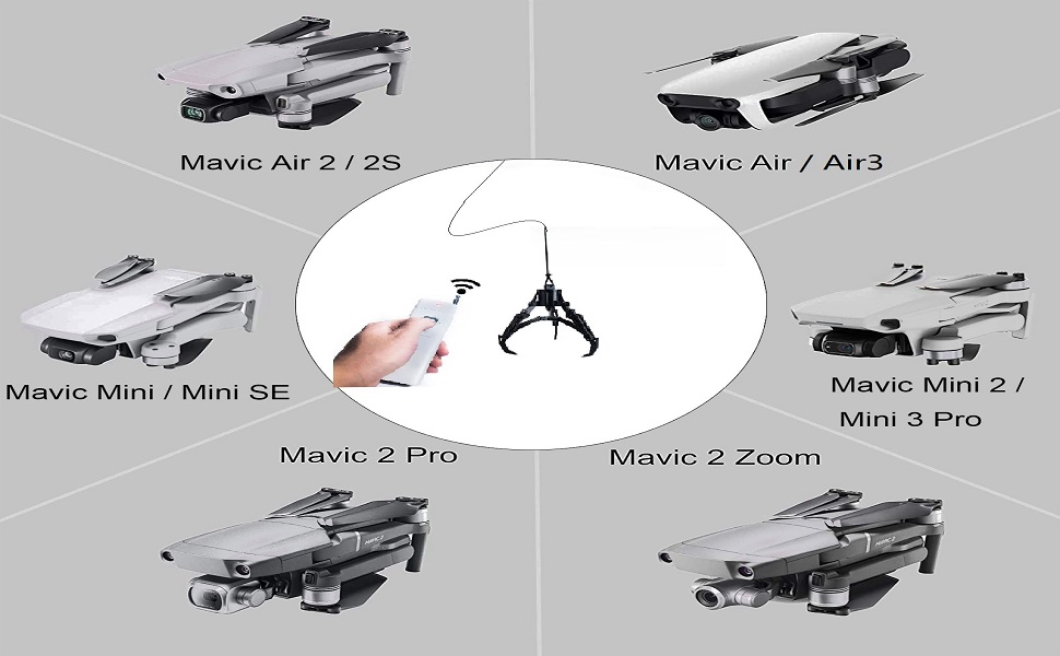 The remote control intelligent robot claw is suitable for DJI