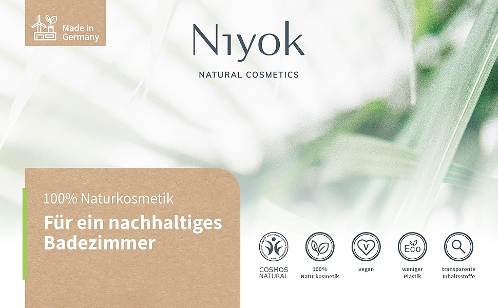 niyok nachhaltige kosmetikprodukte, nachhaltige kosmetik, plastikfreie produkte