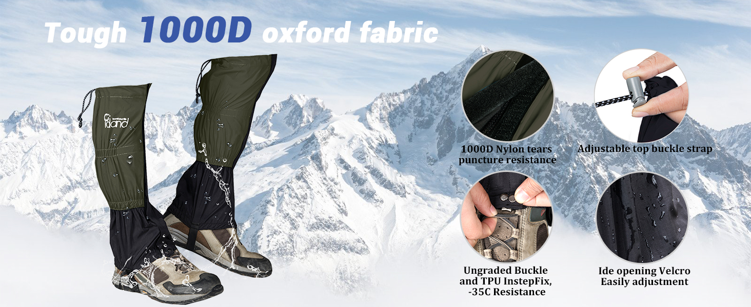 snow gaiters