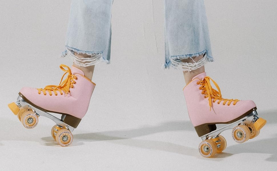 2.0 Sunset Pink Angels Skates Rollers Skates