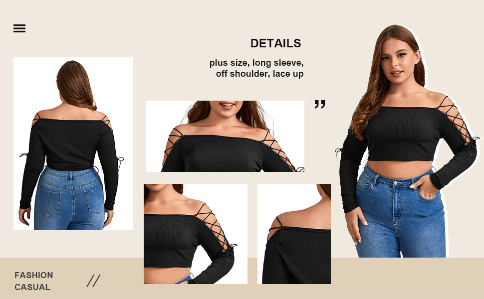 トップス Theredthread S lace up curve tops THEREDTHREAD / ザ