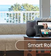 Grandekor Motorized Blinds with Remote 100% Blackout, Customize Size Color, Automatic Smart Rolle...