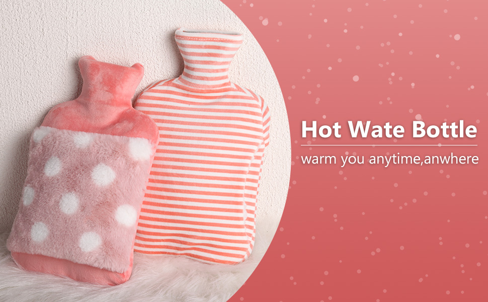 Winter Hot Water Bottle 2L Hot Water Bag Warm Water Bag