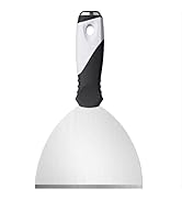 Mister Rui 5 Inch Putty Knife, Stiff Blade Metal Putty Knife Scraper Tool for Wood, Stainless Ste...