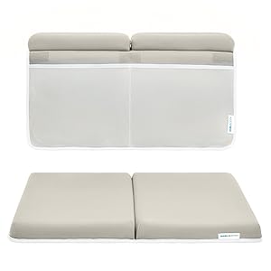 Bahtub kneeler pad and elbow rest