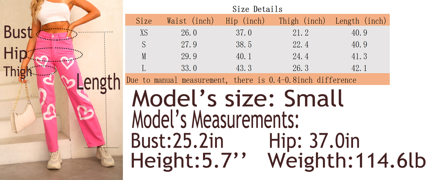 the size chart