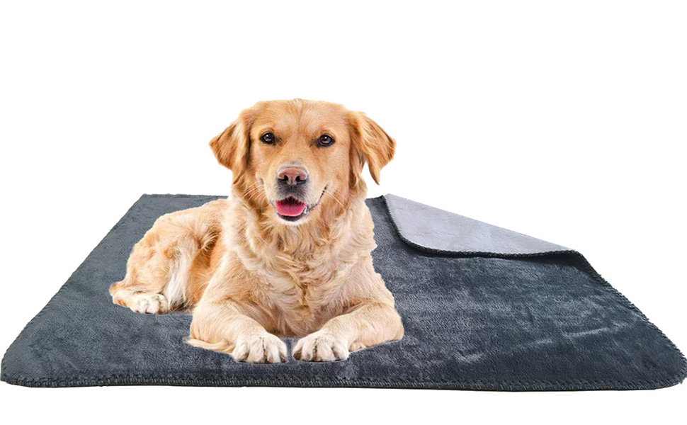 Waterproof Pet Blanket Collection Dog Blankets Waterproof, Super Soft Warm Fluffy