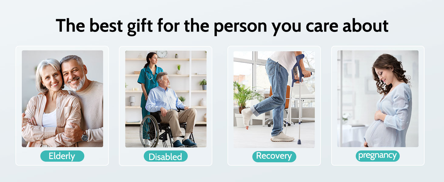 Kicimpro HSA/FSA Shower Chair for Elderly and Disabled, 10