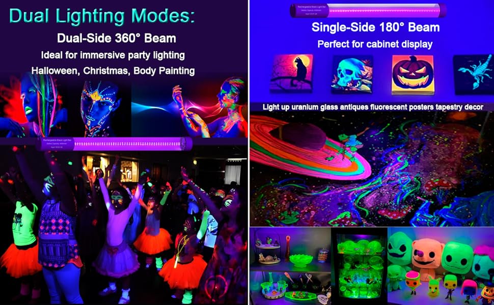 cabinet display uranium glass antiques fluorescent posters tapestry decor resin curing glow party