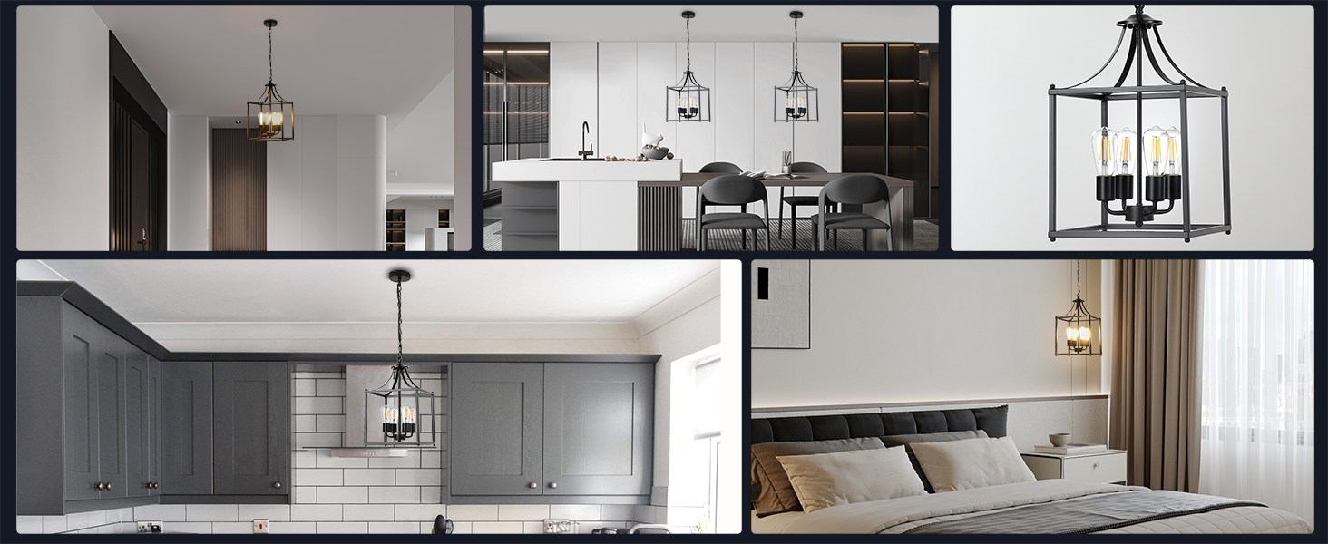 farmhouse pendant lights kitchen island