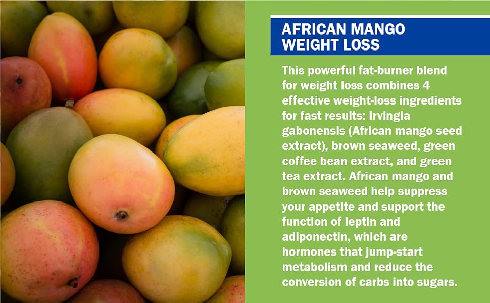cafe peso african mango  thermogenic burn metabolic vitamins appetite capsules 30 day supply seed