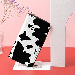 Amazon.com: Cow Print Wallet Cow Print Purse for Women Phone