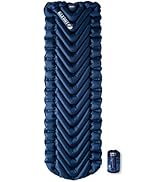 KLYMIT STATIC V Sleeping Pad, Lightweight, Outdoor Sleep Comfort, Best Camping Gear for Backpacki...