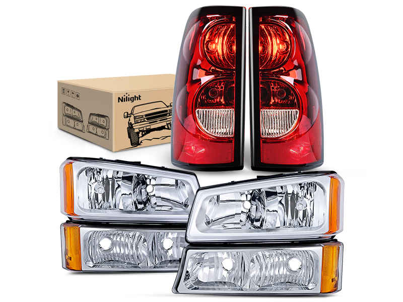 Nilight Headlight and Taillight Assembly Combo