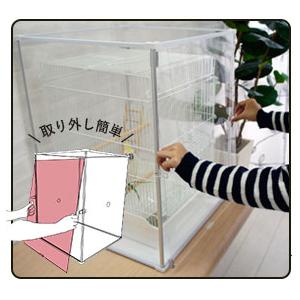 【美品】アクリルカバー 鳥かご保温防音 SemiSta とりまる Sサイズ とりまる Sサイズ 鳥かご カバー バードケージ アクリル 透明