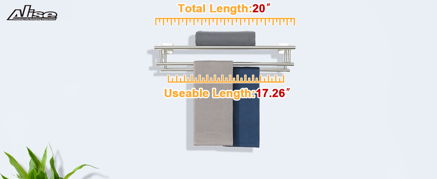 towel rack for bathroom wall