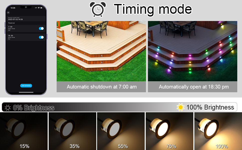 RGBIC DECKING LIGHTS
