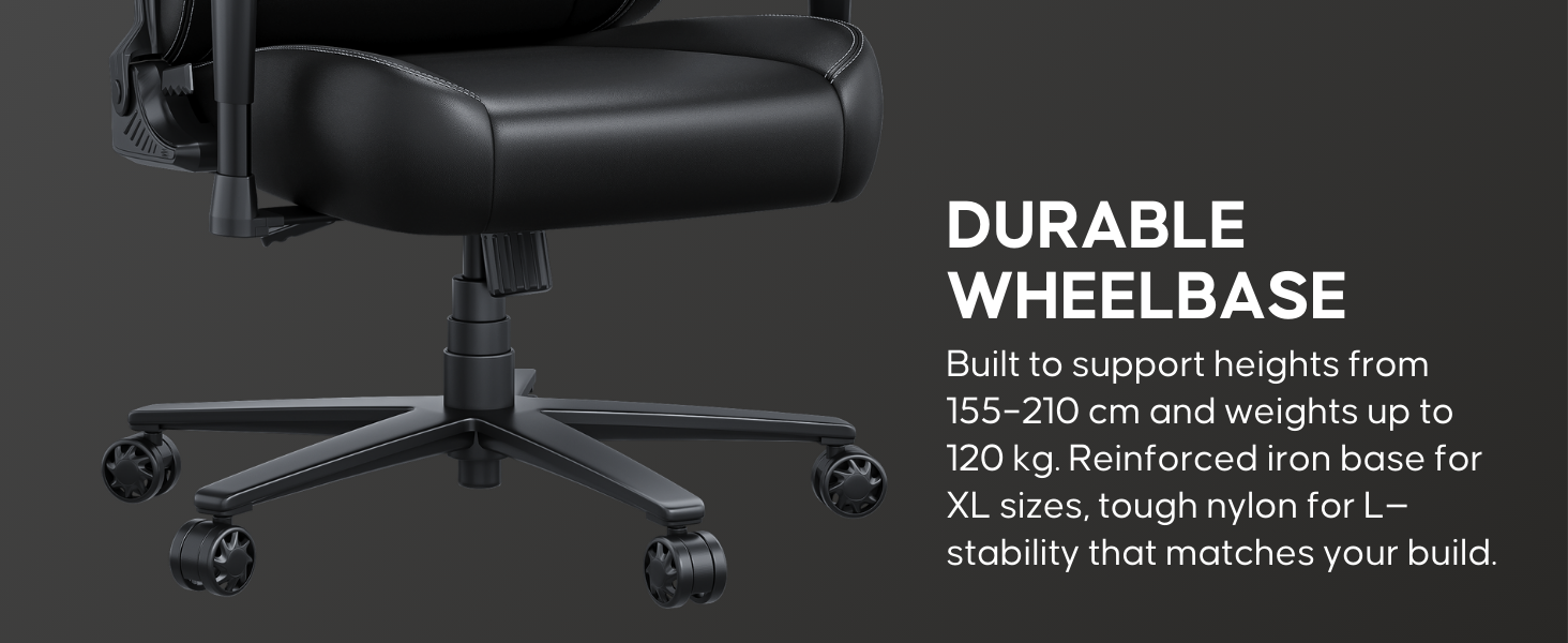 deluxe gaming chair with lumbar support computer chair heavy duty chairs adults capacity swivel