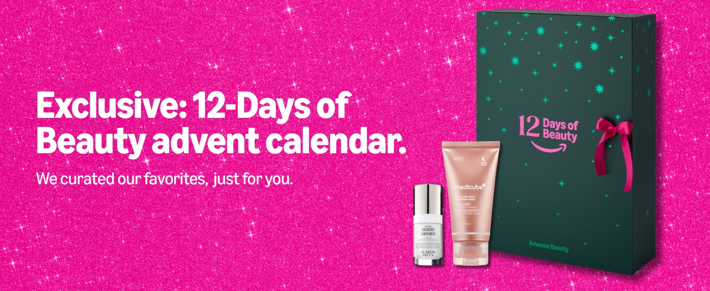 Exclusive: 12-Days of Beauty advent calendar.