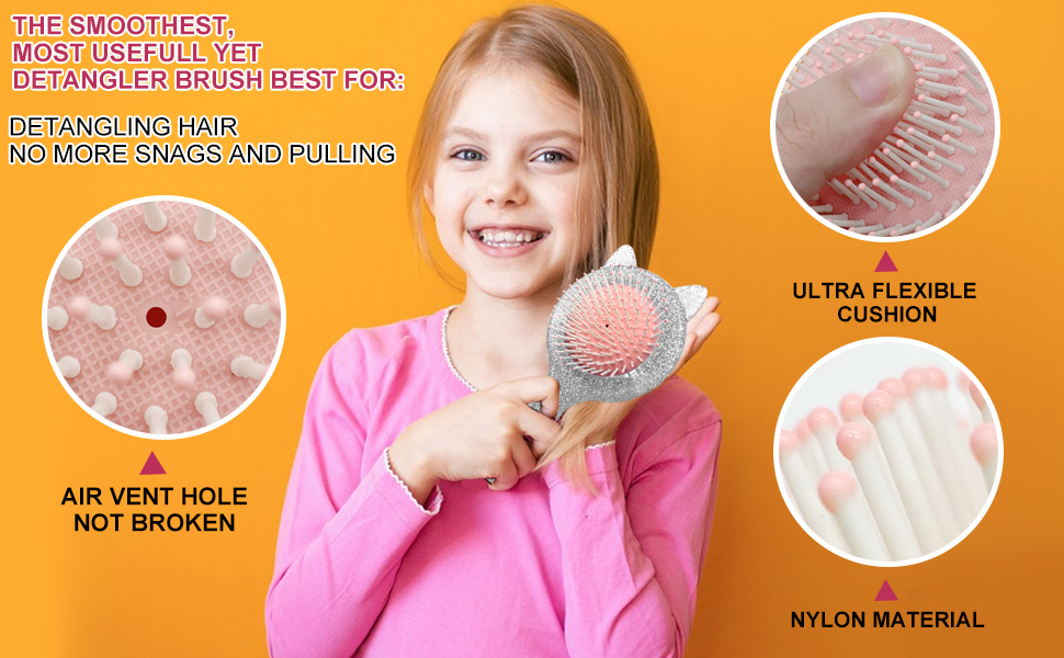 Brosse à cheveux pour enfants Little Princess - Série Magique - Cygne - A1  Distribution