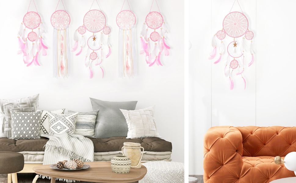 type I drop / Dream Catcher pink Pサイズ Dream Catcher Pink Purple Blue Girls Dreamcatchers quality