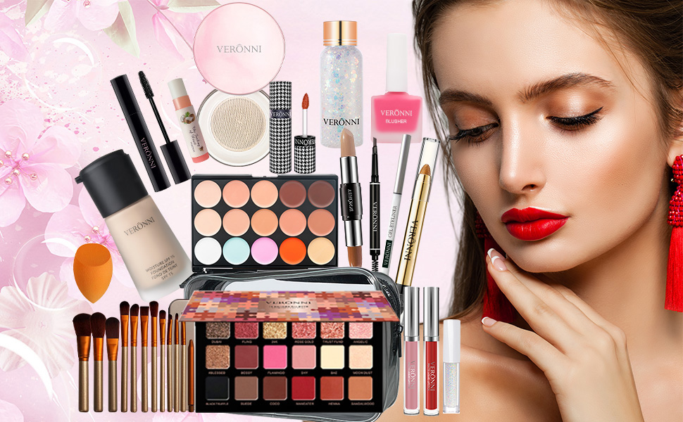 All in One Makeup Kits Women Full Multipurpose Beauty Kit, Eyeshadow