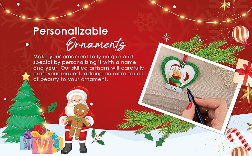 Elephant Christmas Ornament Personalized Christmas