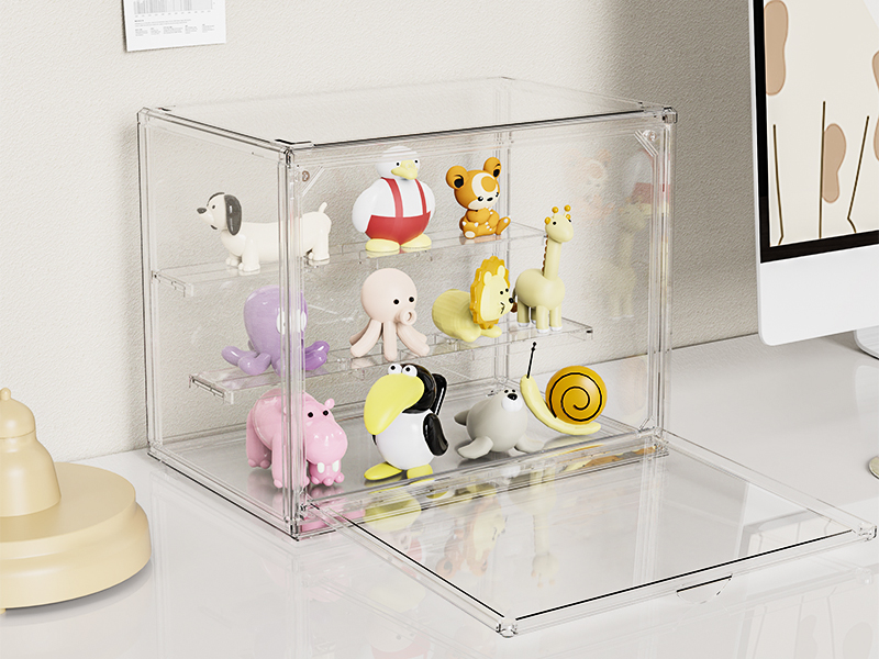 フィギュアケース コレクションケース アクリルケース ディスプレイケース透明 Amazon | アクリルケース フィギュアケース ディスプレイケース