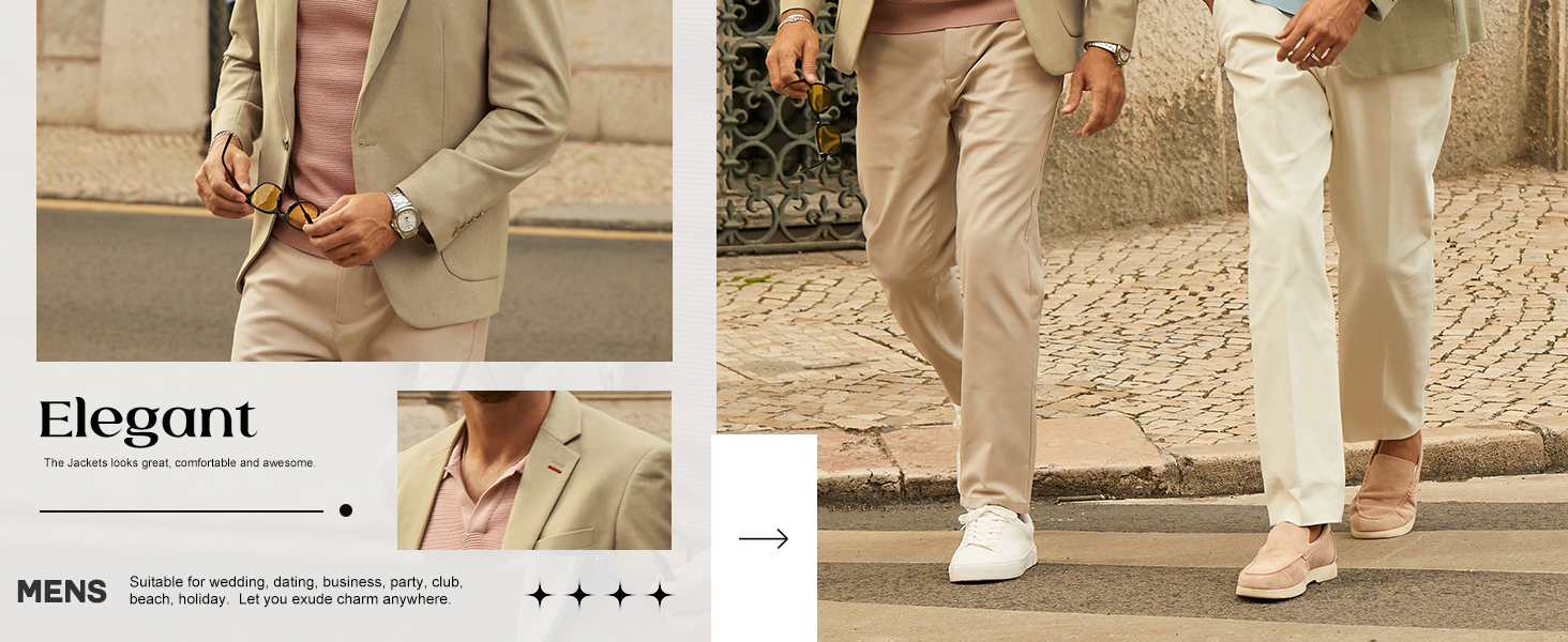 Herren Sakko Sportlich