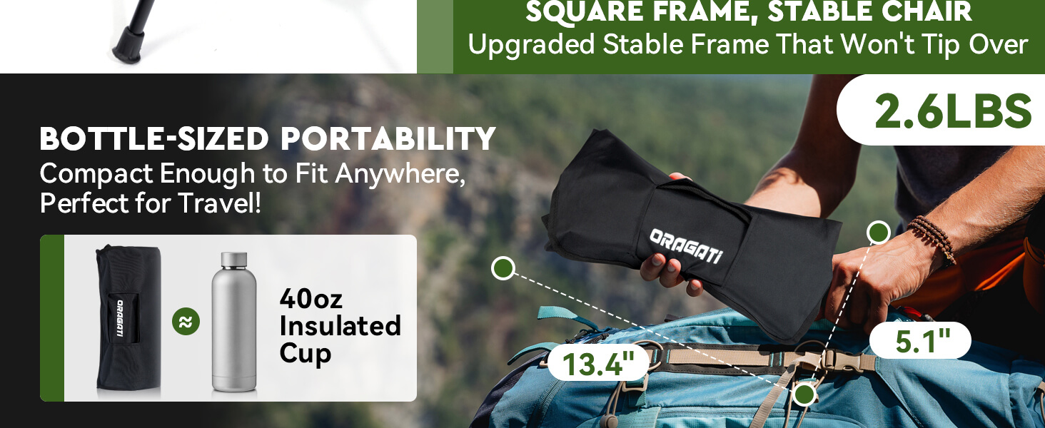 foldable backpacking chair