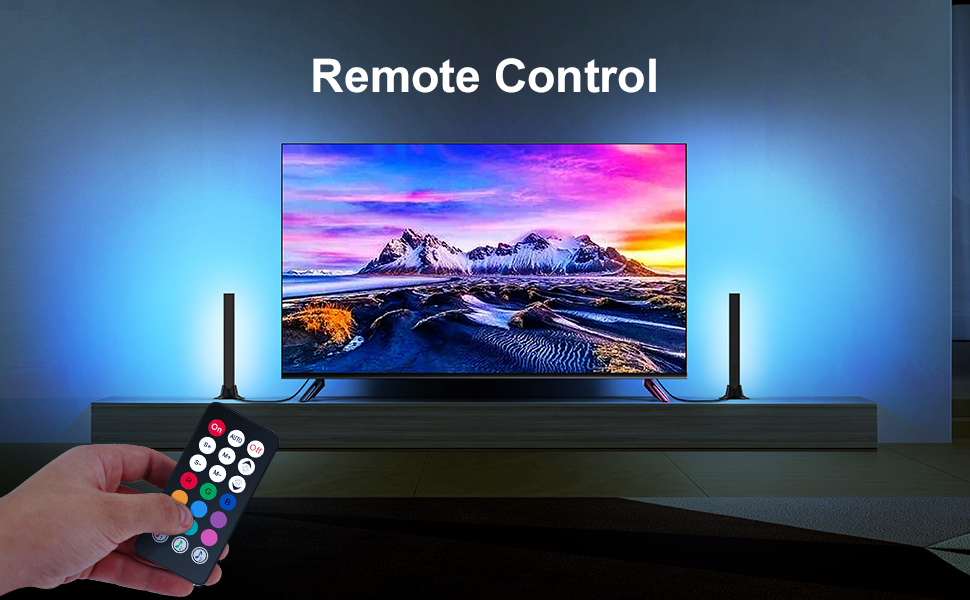 Ustellar RGB Light Bar, Smart APP Control Music Sync RGB IC LED Lights