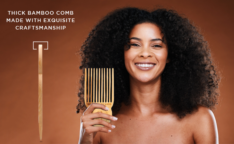 hair pick wide tooth comb for curly hair hair detangler hair combs for women accessories mens comb 