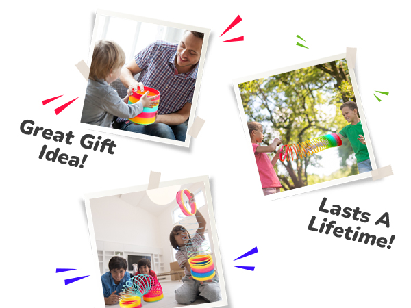 Jumbo Rainbow Coil Spring Toy