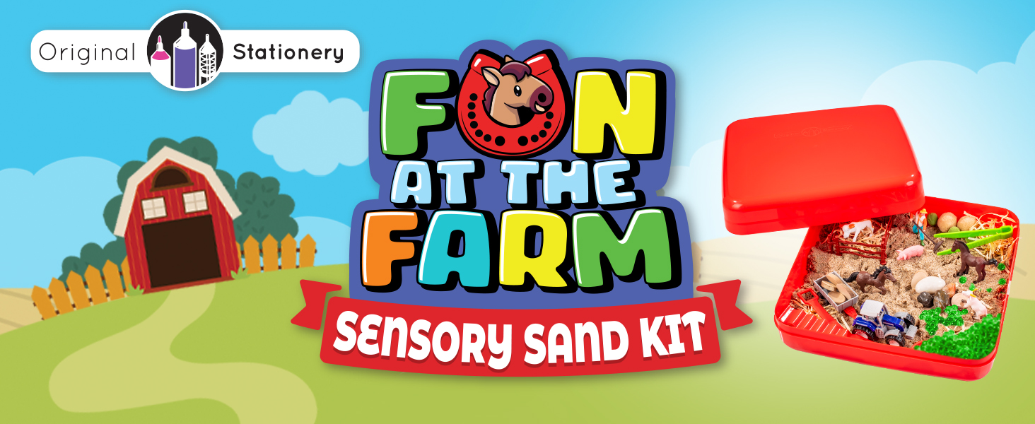 Spaß auf dem Bauernhof Sensorisches Spielzeug für Kinder Spielsand Tire Tire Figură Traktor Magischer 