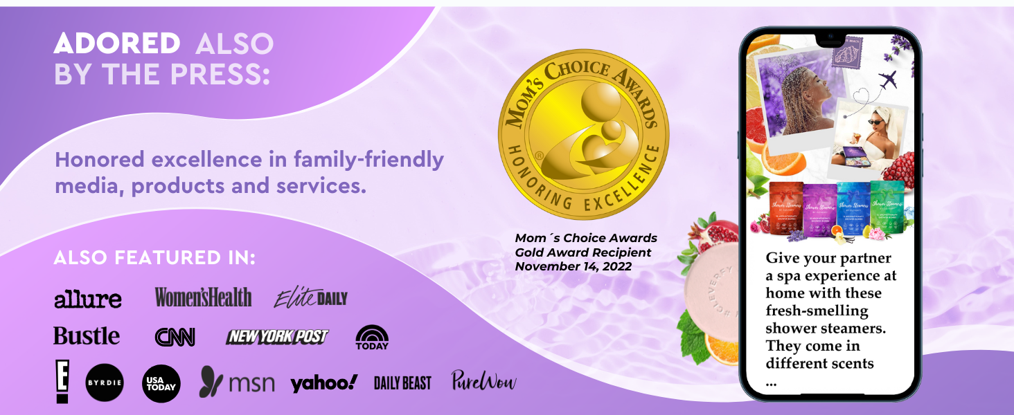 Clevery shower steamers, these shower steamers wake me up better than coffee