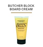 John Boos 5 Oz All Natural Beeswax Moisture Cream for Wood Kitchen Cutting Boards, Boos Chopping ...