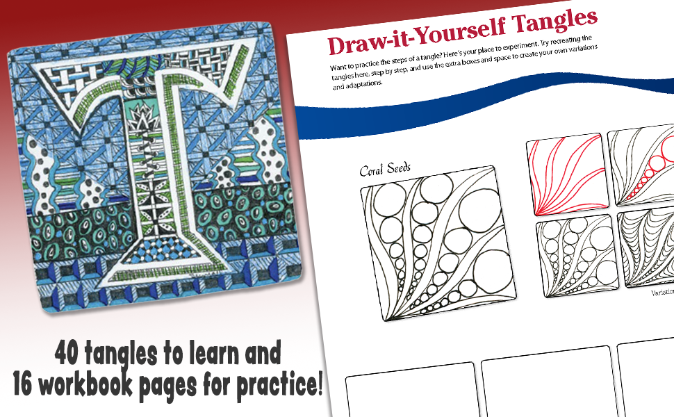 Amazon.com: Zentangle 8, Expanded Workbook Edition