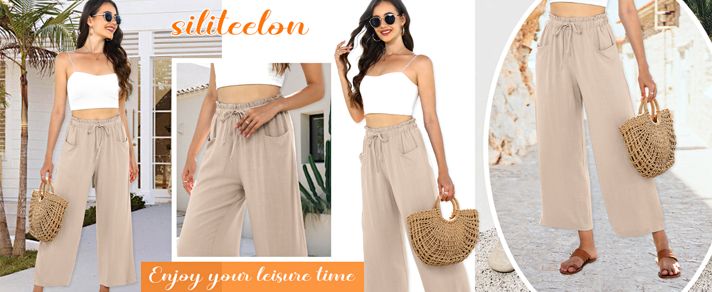 wide leg pants women