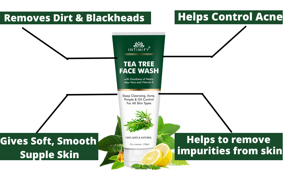 tea tree face wash for women
